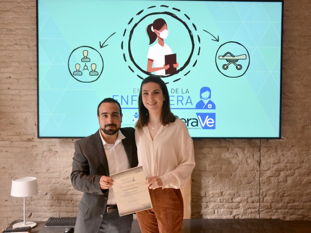 Finalistas de la I beca "En la piel de la enfermera"